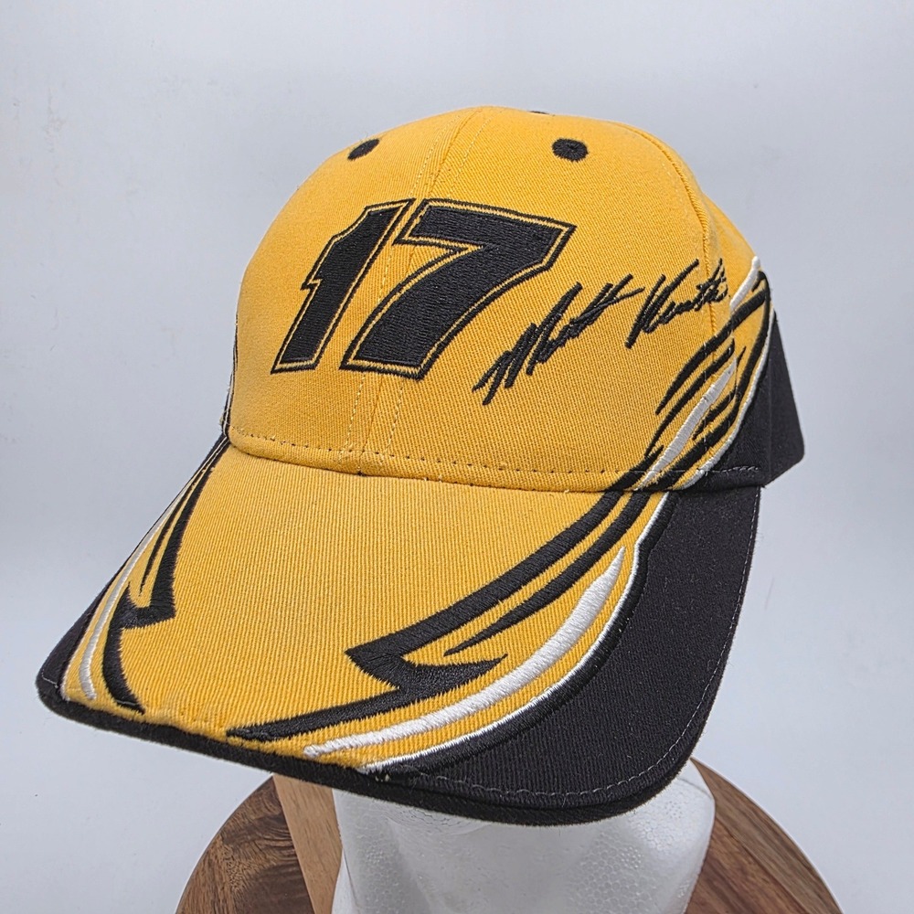 Matt Kenseth #17 DeWalt Racing Hat NASCAR Chase Authentics Yellow BLK Adjustable